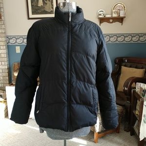 Black Goose Down Eddie Bauer Jacket Size XL